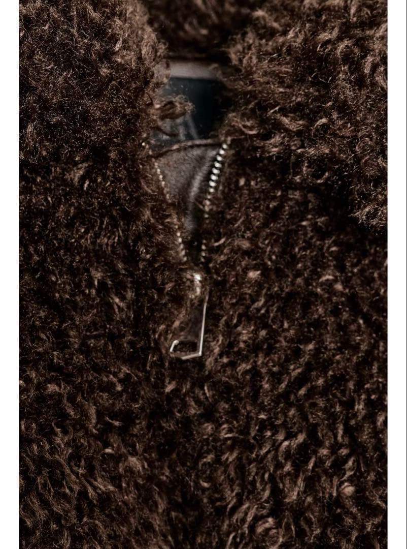 zara ロングボアドロップコート　完売品　s