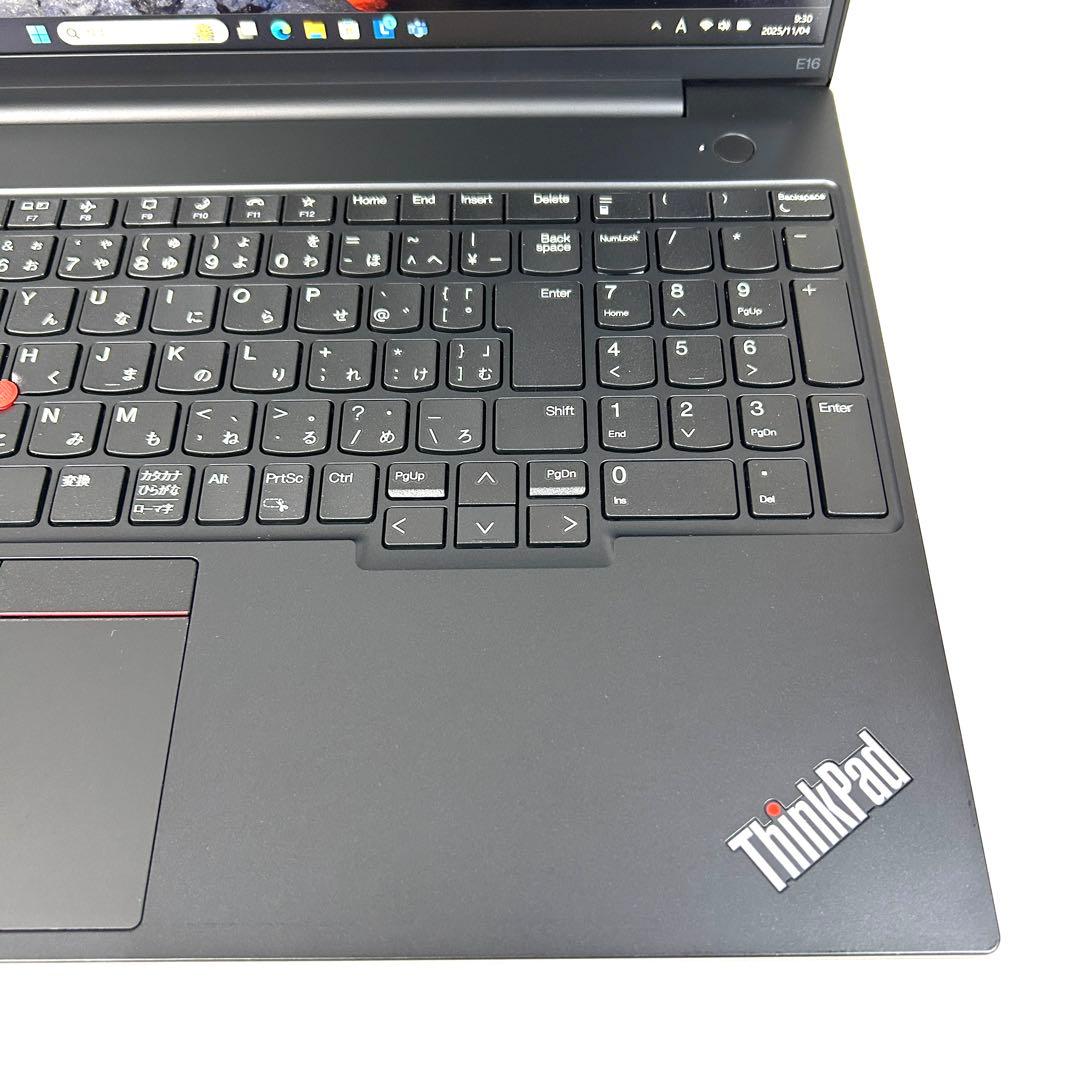 超美品 Lenovo ThinkPad E16 Gen1 512GB 16GB