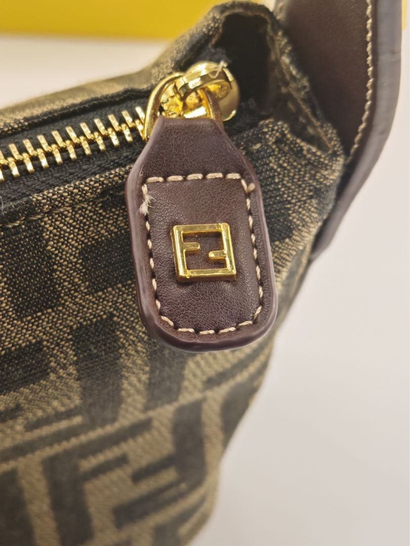 FENDI ズッカ柄 ミニハンドバッグ 2WAY ショルダーバッグ