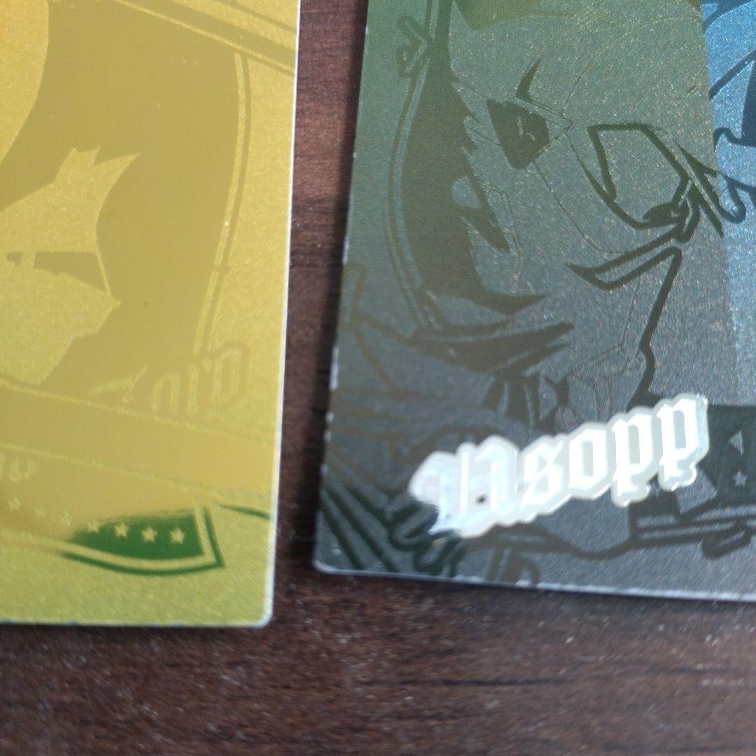 ONEPIECE アマダ エッチングカード　ルフィ　ゾロ　サンジ+ウソップ