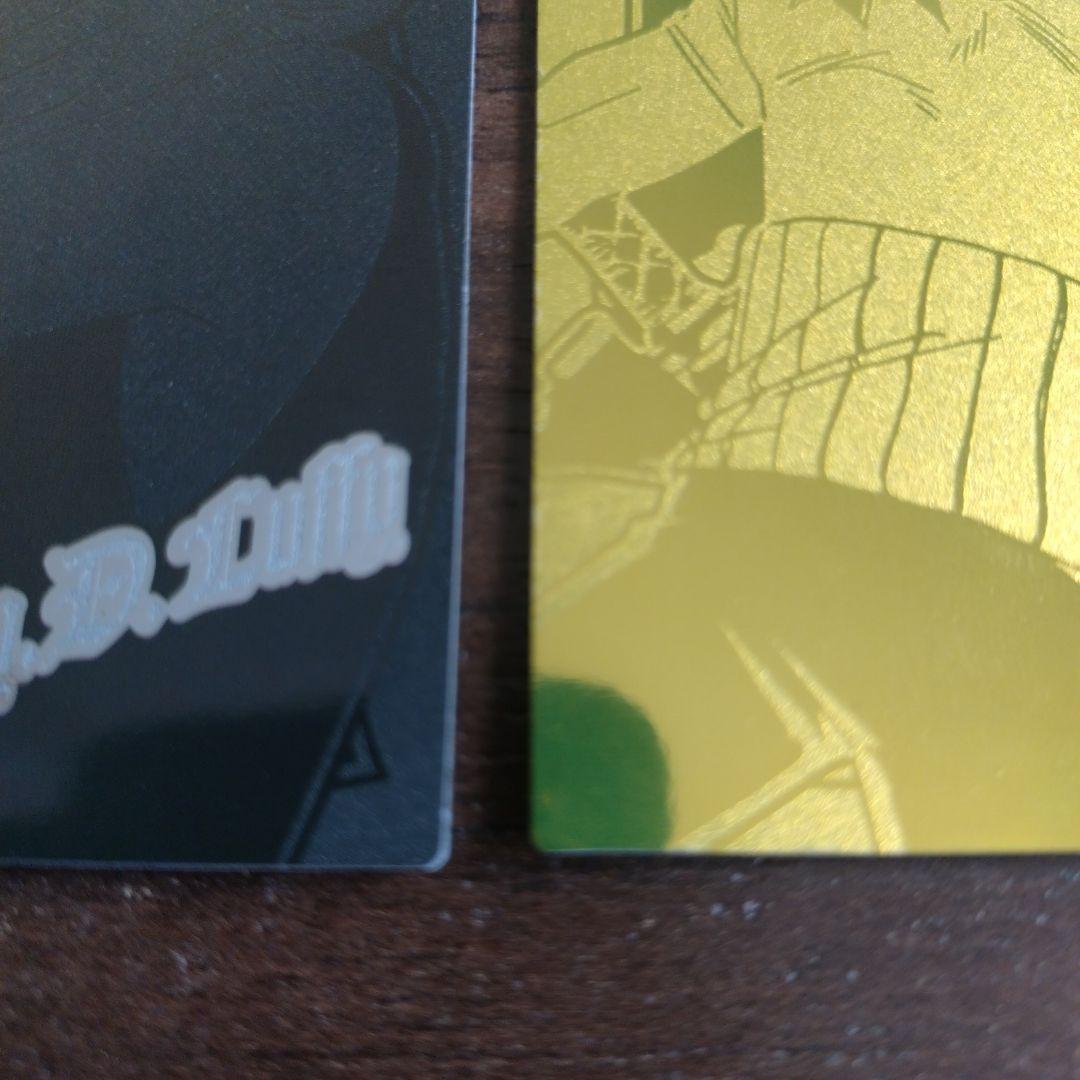 ONEPIECE アマダ エッチングカード　ルフィ　ゾロ　サンジ+ウソップ