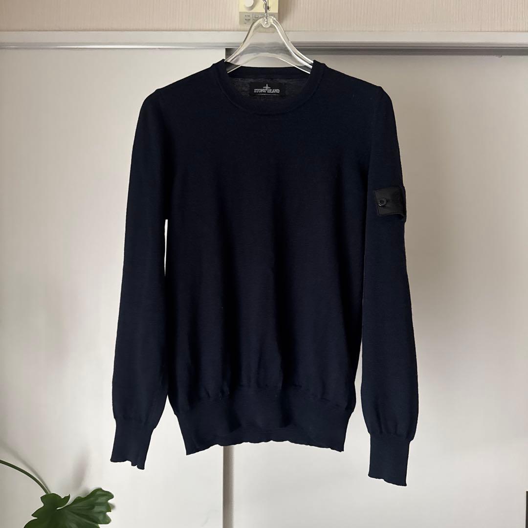 STONE  ネイビー セーター