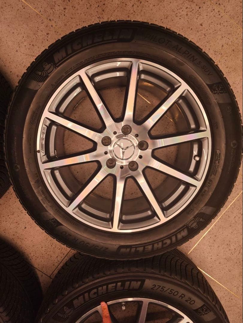 美品 ベンツ Gクラス G63 純正スタッドレスタイヤ ホイール 20インチ