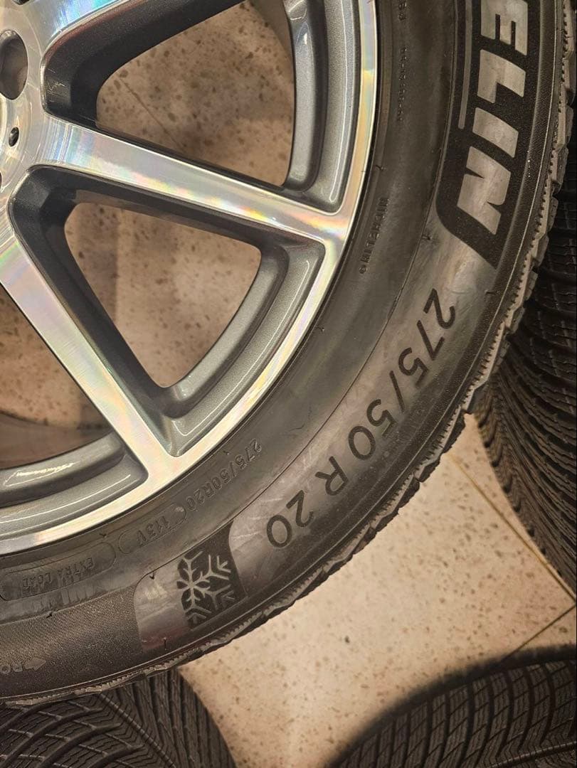 美品 ベンツ Gクラス G63 純正スタッドレスタイヤ ホイール 20インチ