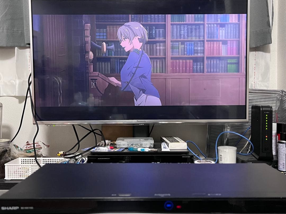 4K 1TB 2番組録画　シャープ　ブルーレイレコーダー　BD-NW1100