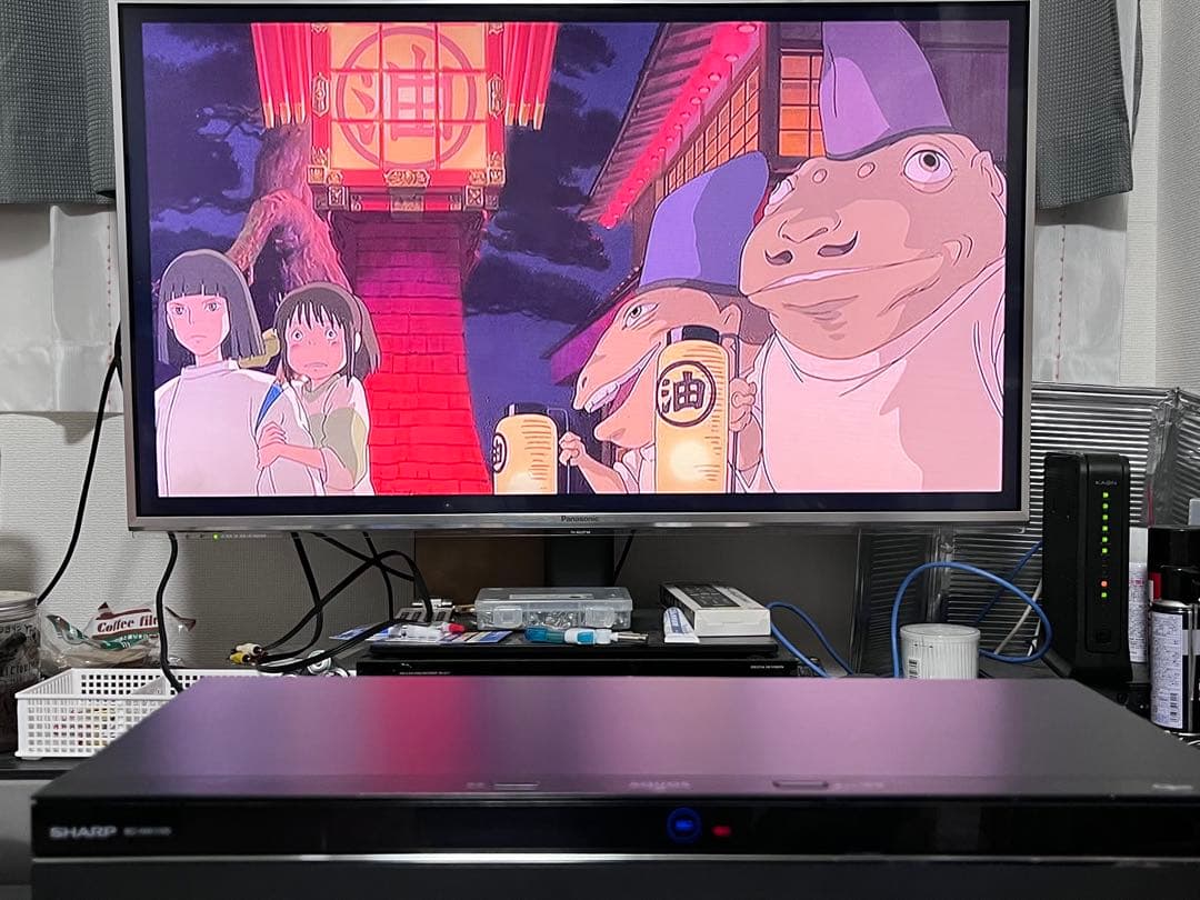 4K 1TB 2番組録画　シャープ　ブルーレイレコーダー　BD-NW1100