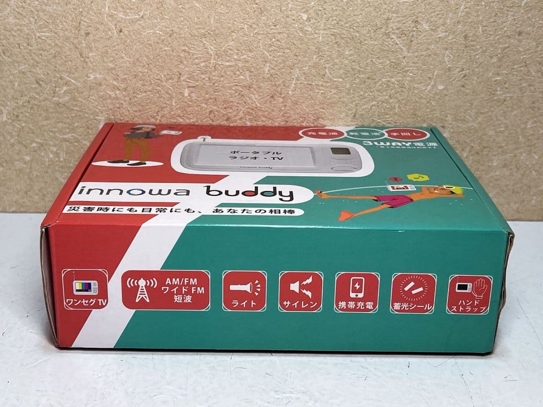 ポータブルテレビ innowa buddy