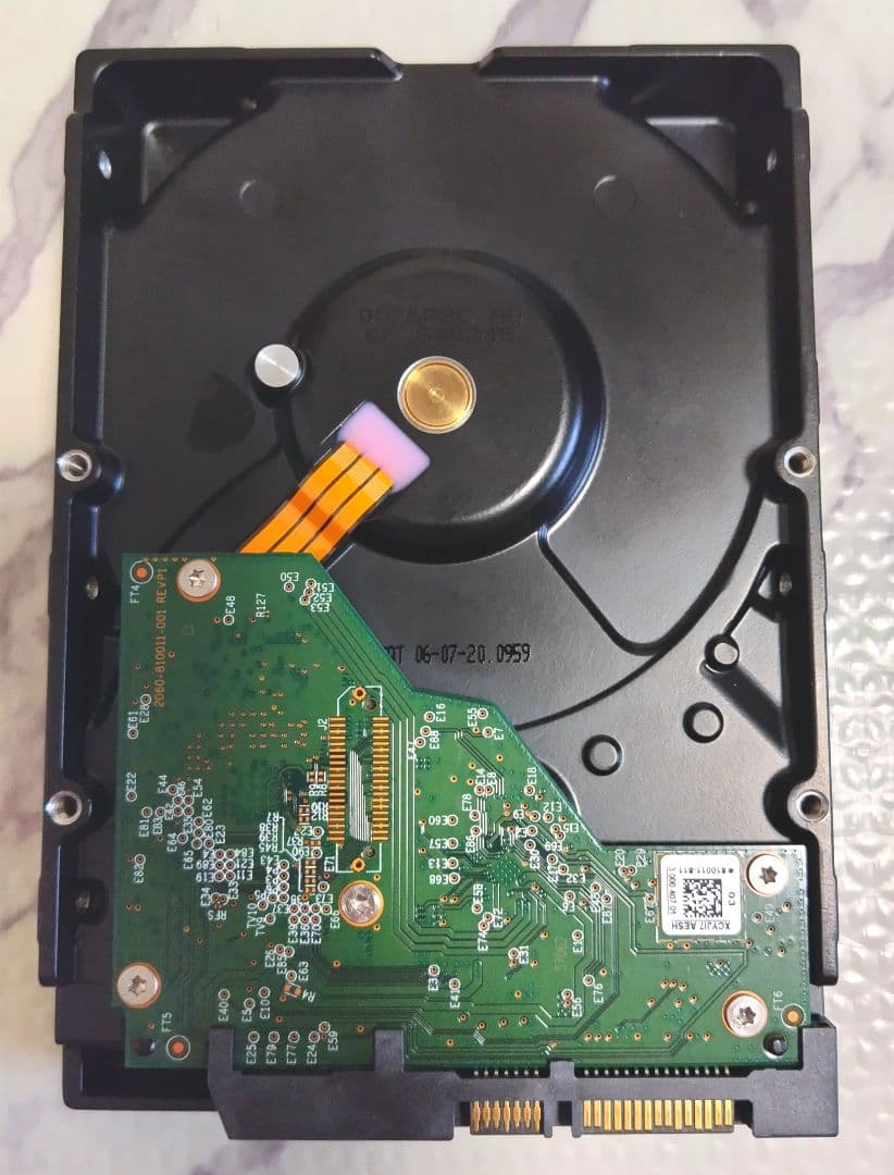 内蔵型ハードディスクドライブ WesternDigital WD Blue 6TB HDD WD60EZAZ