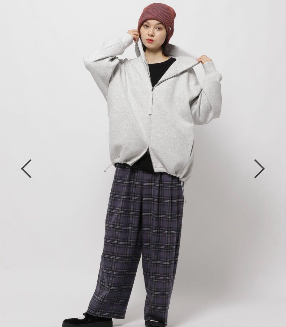 niko and... ニコアンド ライトダンボールzipパーカー