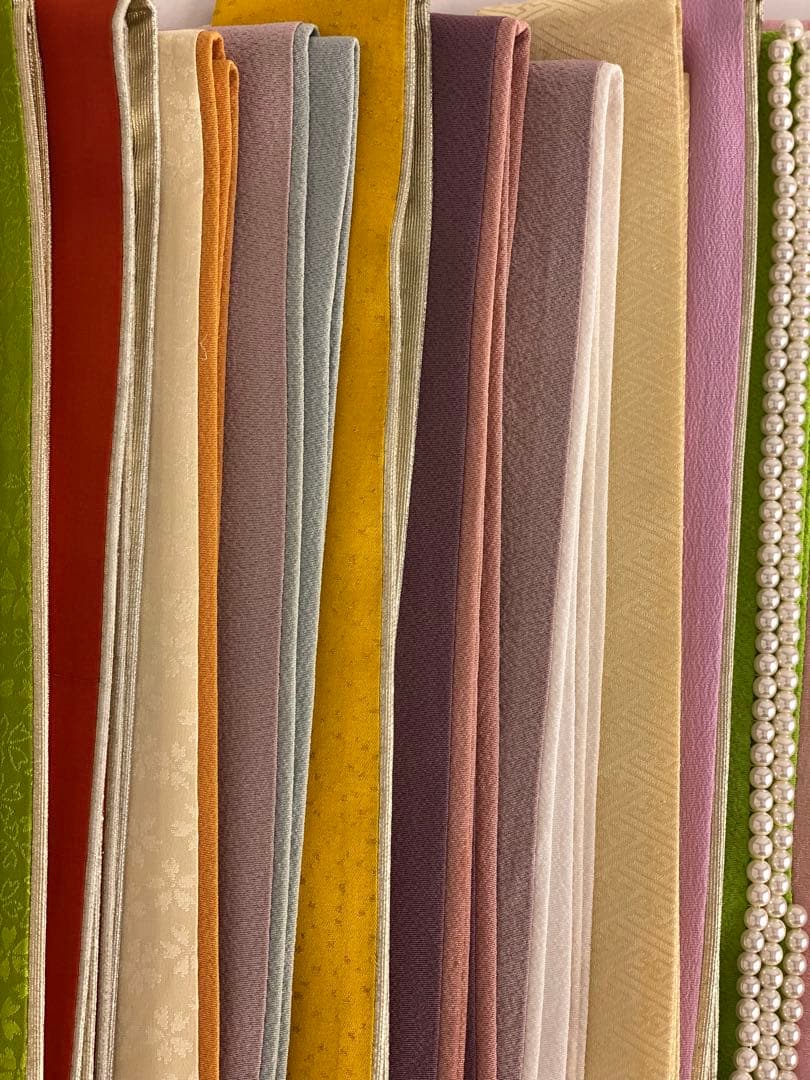 【在庫一掃60枚セット】重ね襟　重ね衿　振袖用　訪問着用　正絹 B