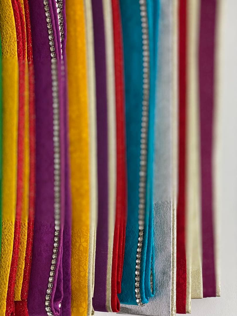 【在庫一掃60枚セット】重ね襟　重ね衿　振袖用　訪問着用　正絹 B