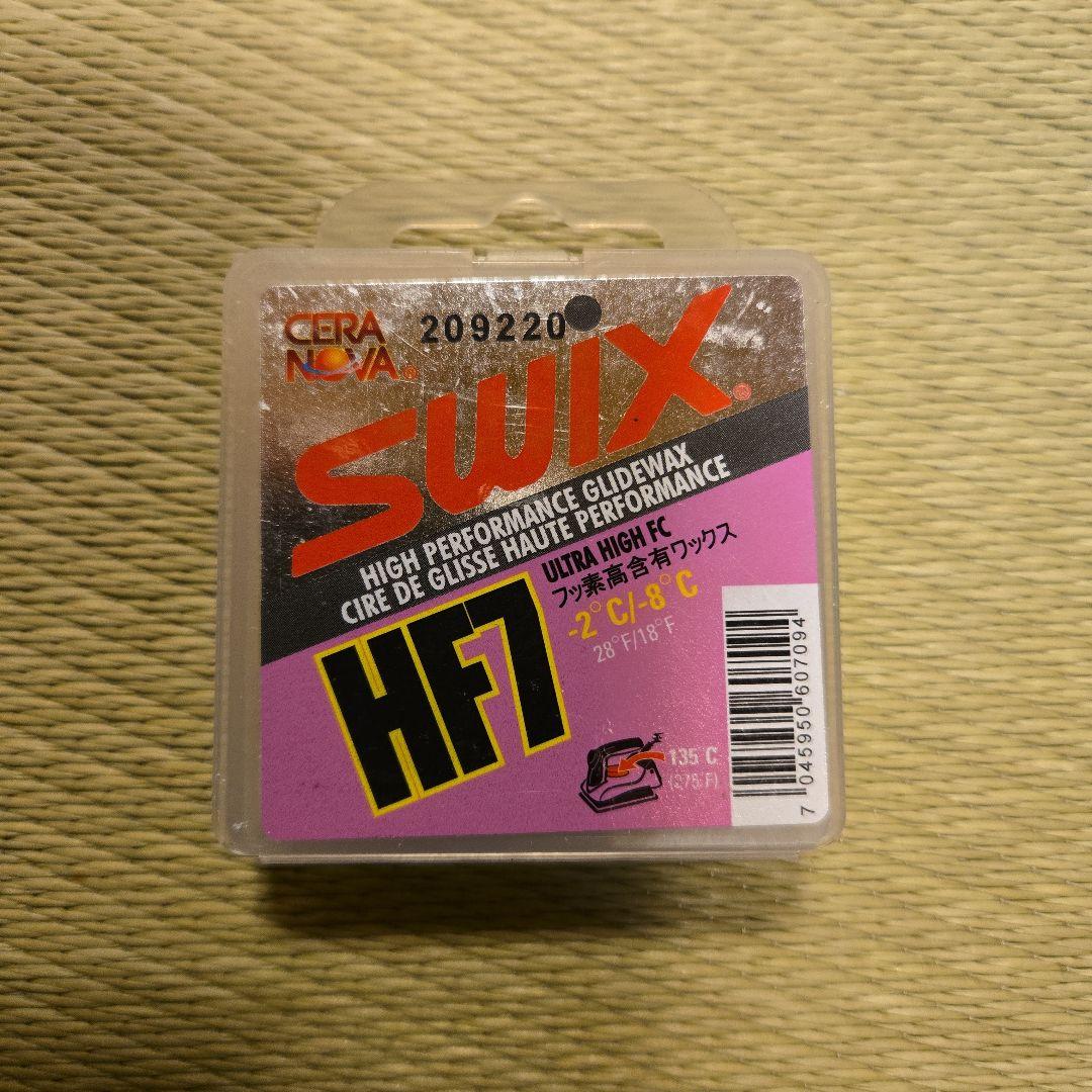 SWIX HF7 グライドワックス 40g