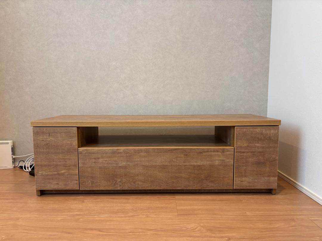 【美品】LOWYA テレビ台 ローボード 140cm テレビボード 完成品