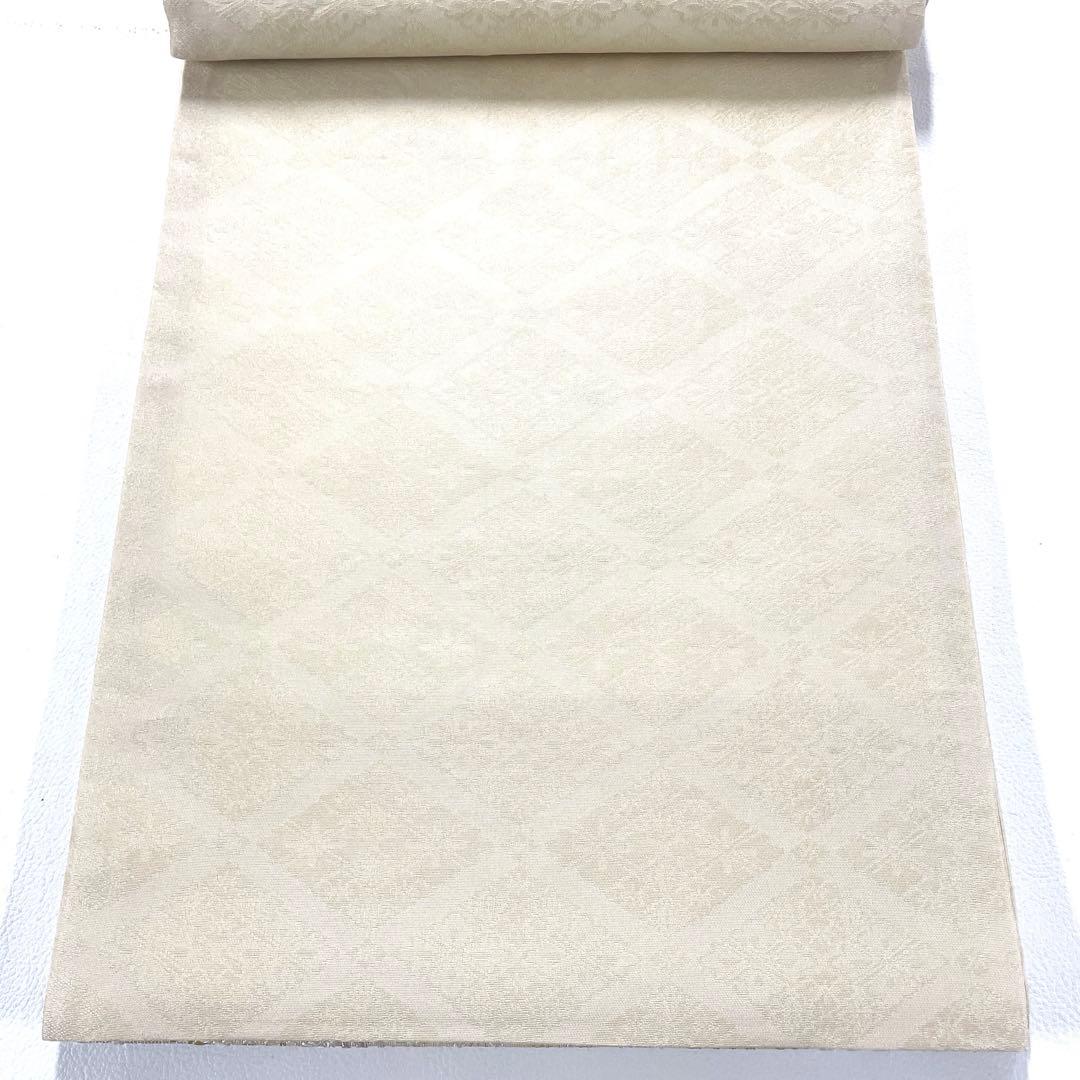 専用帯4982 ●丸勇謹製 雪月花 高級 正絹 六通 袋帯