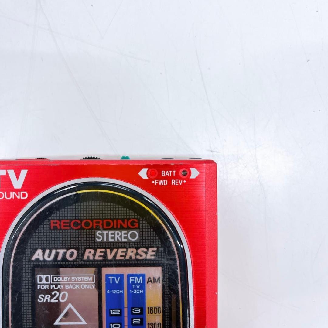 現状 National ナショナル カセットレコーダー RX-SR20 マイク付