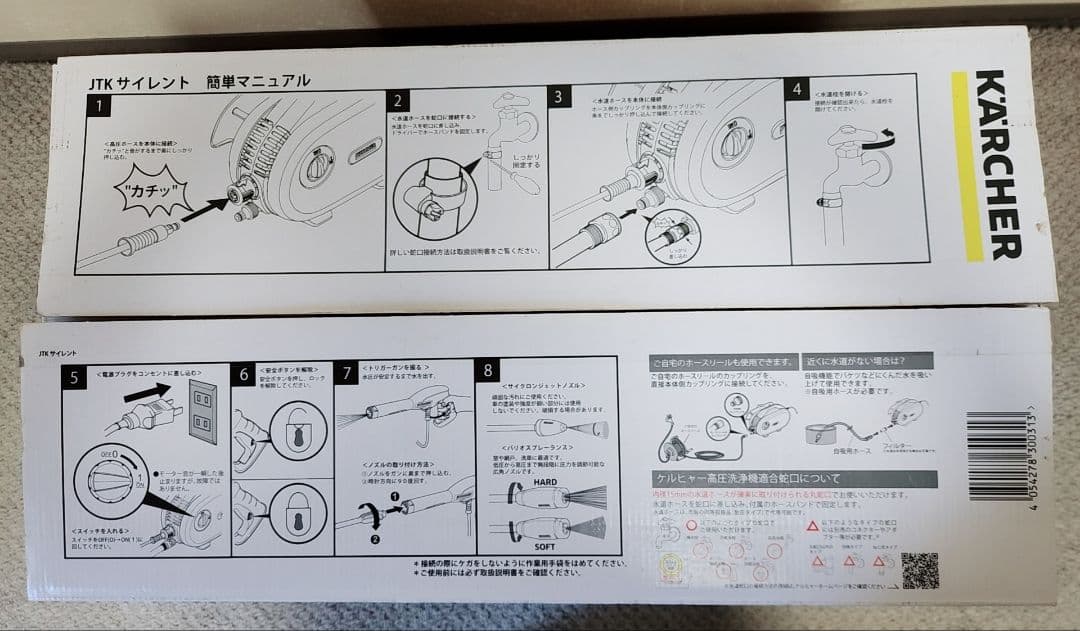 KARCHER JTK サイレント 高圧洗浄機本体 未使用品