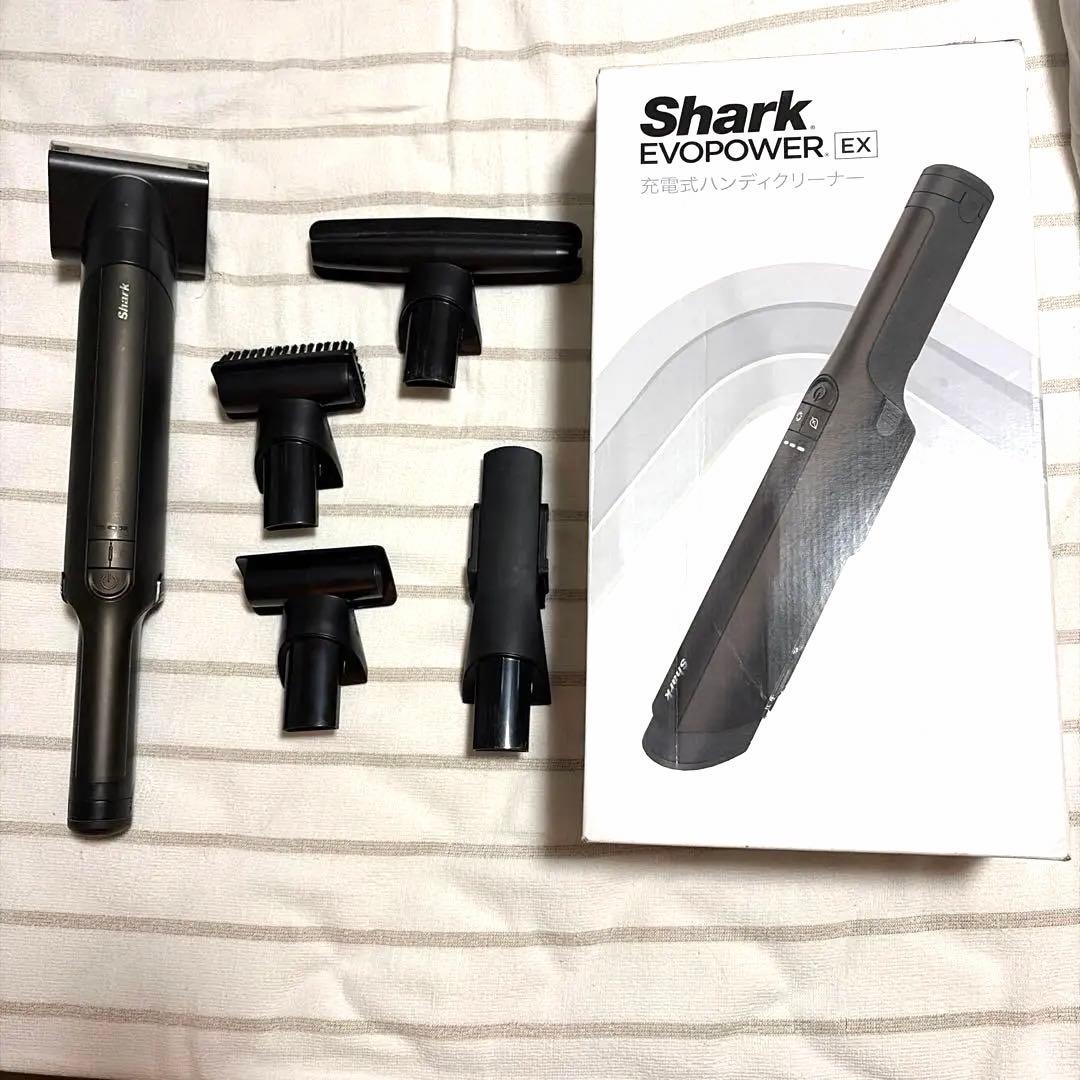 Shark シャーク　ハンディクリーナー WV405J ブラック　コードレス掃除