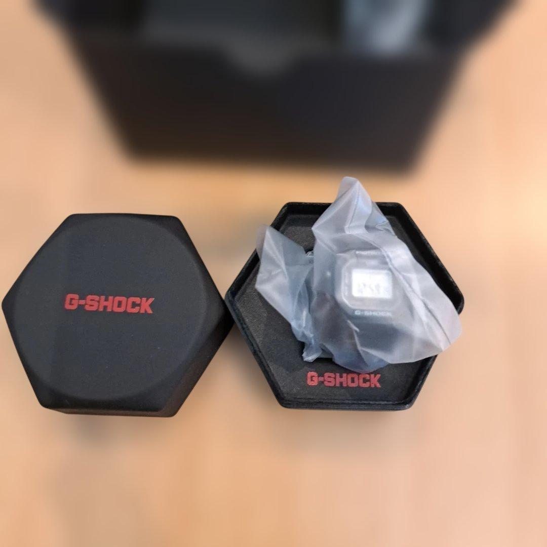 カシオ　リングウォッチ　G-SHOCK DWN-5600-1JR　ブラック