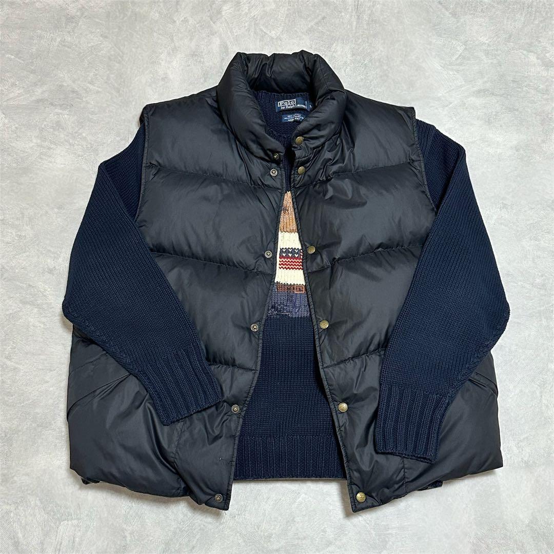 【Special】 L.L.Bean 90'sダウンベスト ブラック
