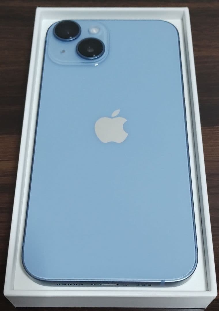 ★美品・純正電池100%★iPhone14 128GB SIMフリー 展示デモ機