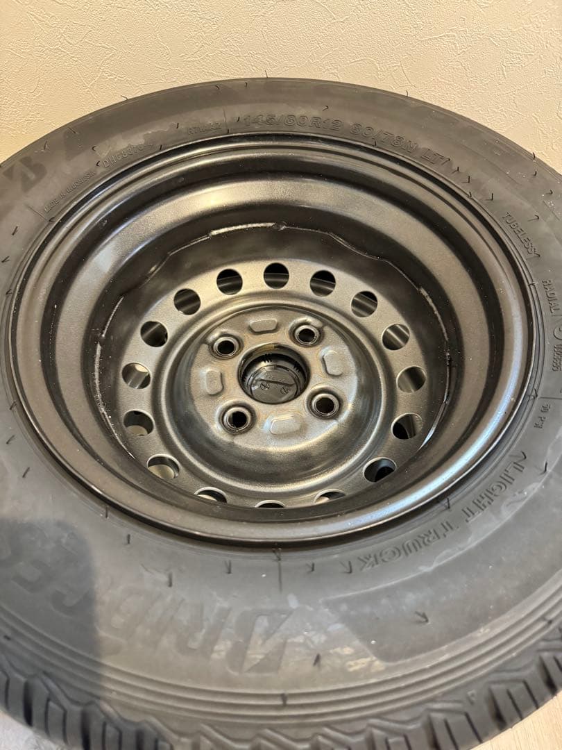 ①軽バン　タイヤホイール12インチ 2本セット