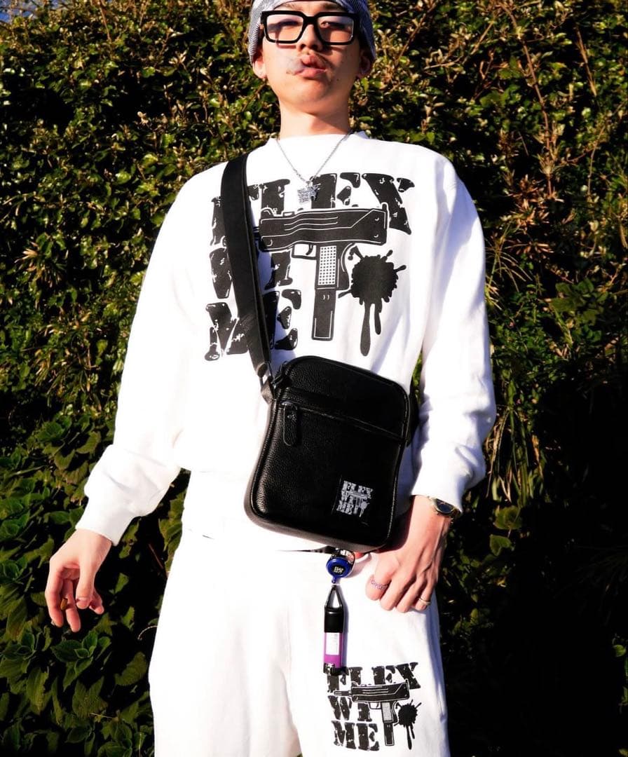 ショルダーバッグ 黒 flex wit me