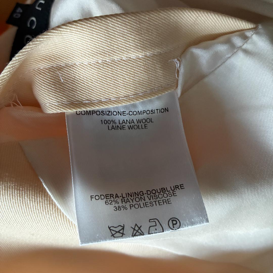 GUCCI フリーダ期　シングルブレストジャケット　ベージュ