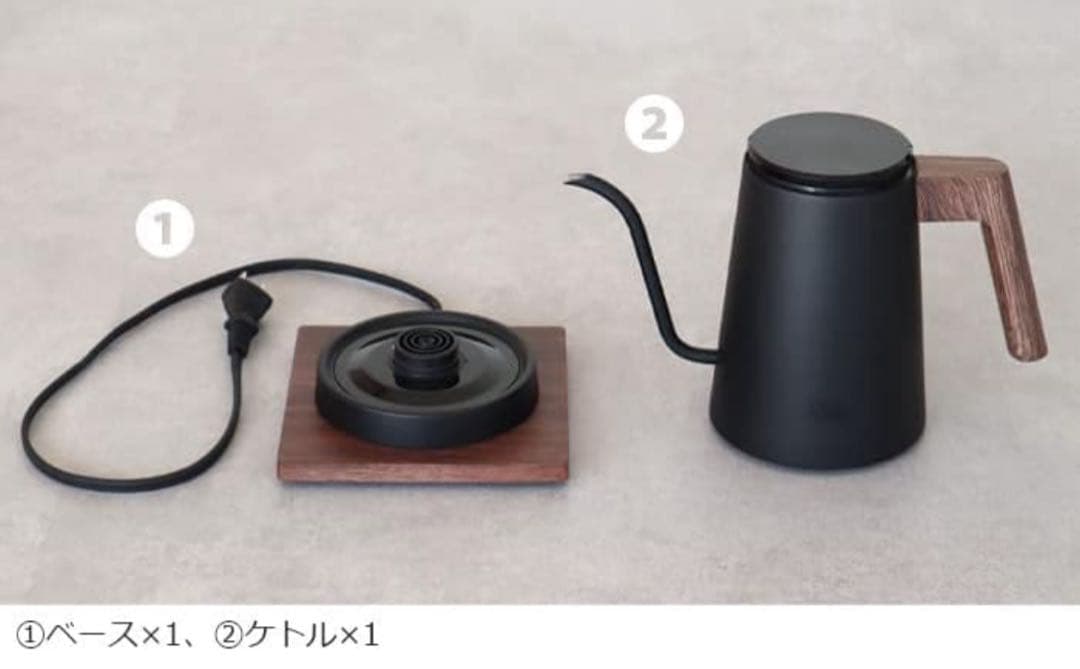 最終値下げ新品未使用品電気ケトル KEDP-600 （0.6L 温度調節機能付き