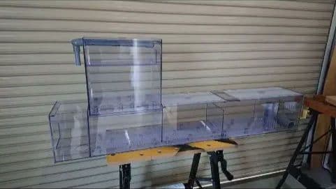 トム　120アクリル水槽用　上部フィルター　ウールボックス＋ドライ