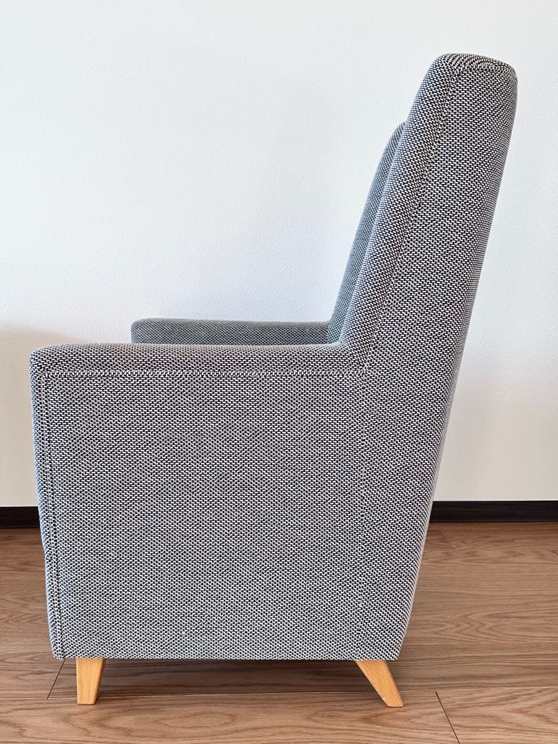 【June37】Idée (イデ－)ハイバックソファ1人掛けソファ