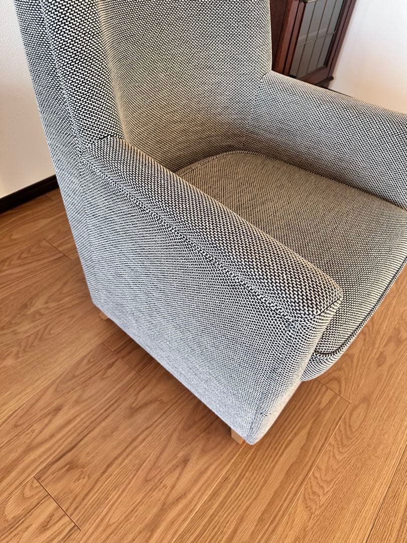 【June37】Idée (イデ－)ハイバックソファ1人掛けソファ