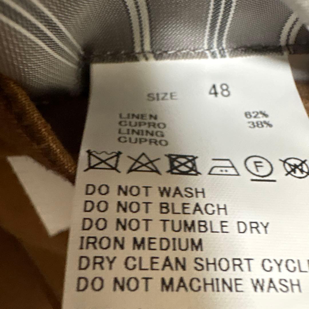 美品　TOMORROWLAND ブラウン テーラードジャケット