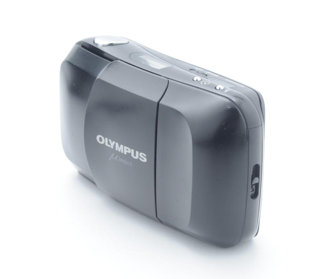 ★難あり OLYMPUS μ [mju:] ブラック 35mm F3.5★