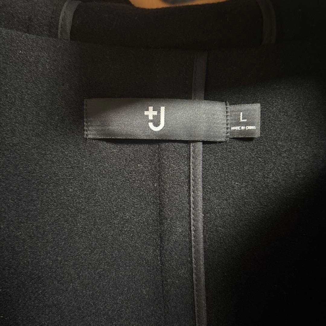 新品未使用・タグ付き｜UNIQLO +J ダッフルコート Lサイズ　ブラック