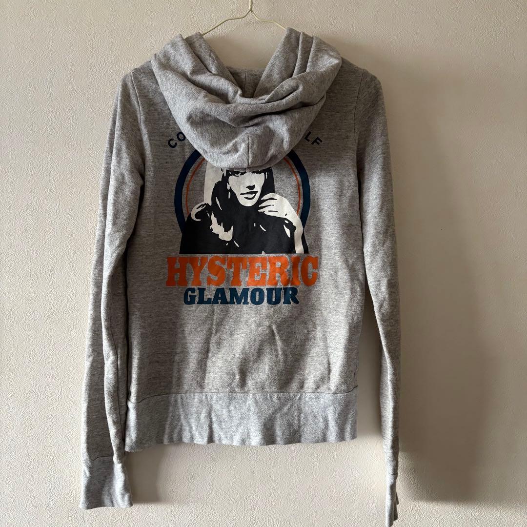 希少 ヒステリックグラマー　ヒスガール　ヴィンテージ　ジップパーカー　Fサイズ
