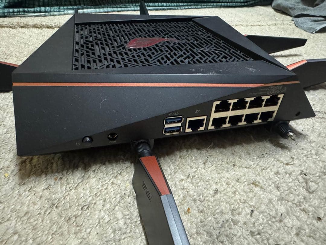 ROG ルーター 8ポート USBポート付き