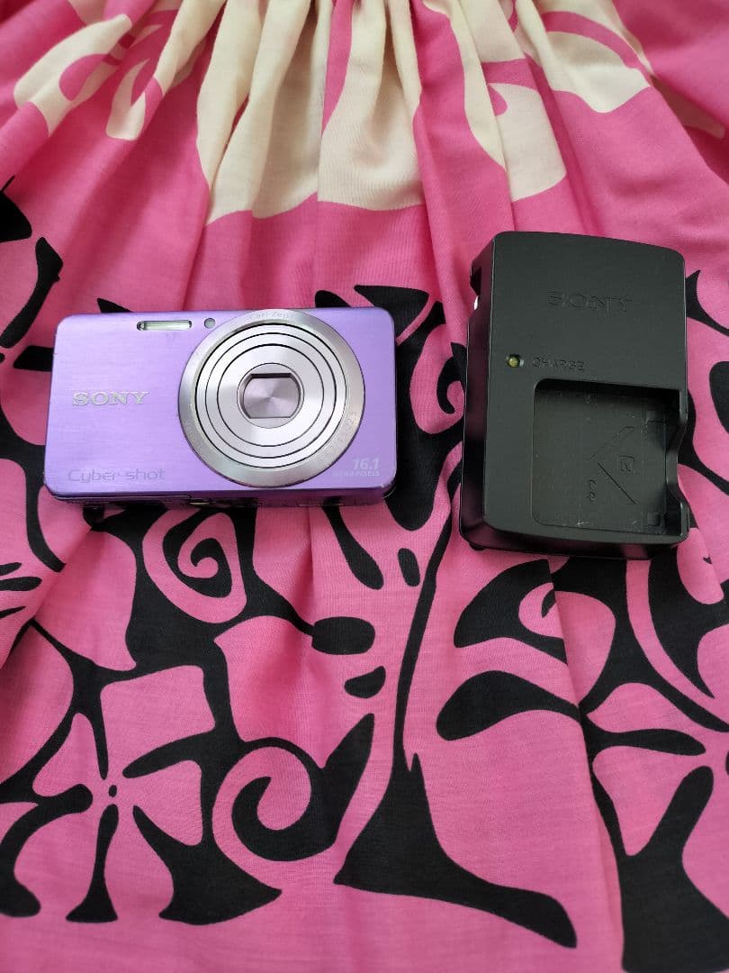 SONY 16.1MP バイオレット Cyber-shotデジタルカメラ