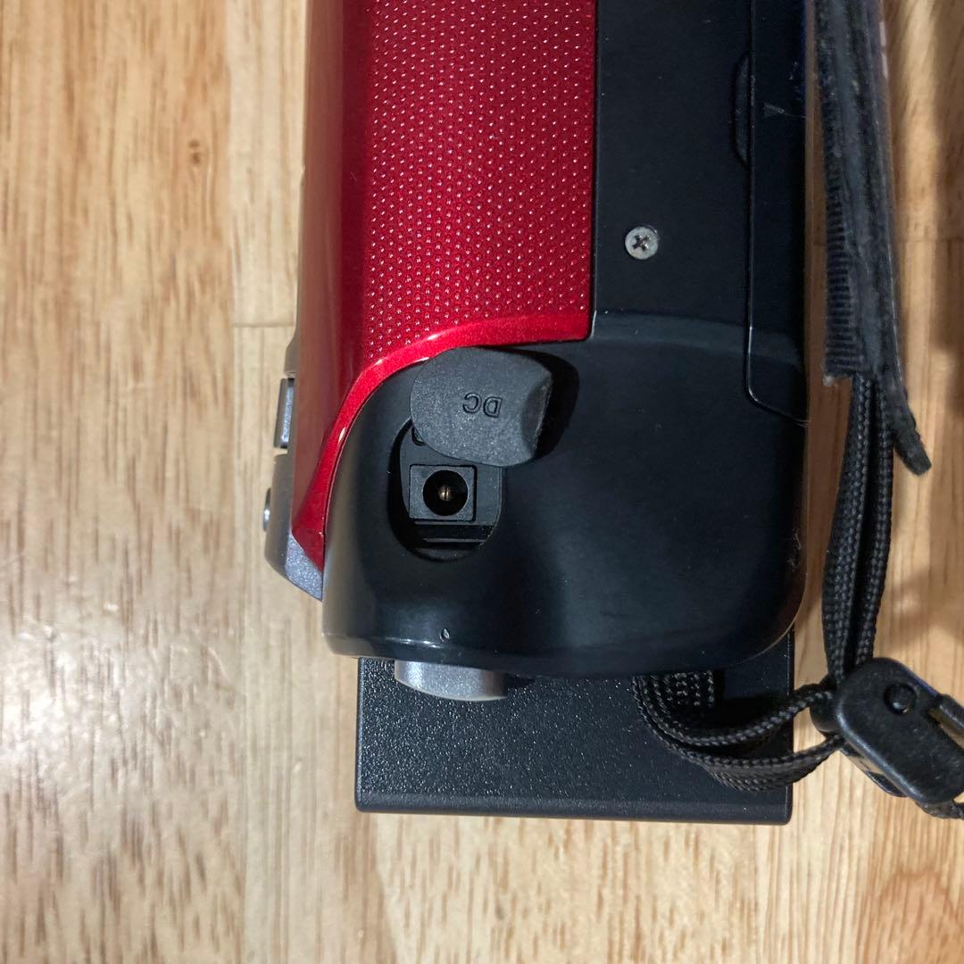JVC GZ-HM177-R ビデオカメラ レッド 動作良好　卒業式　入園式