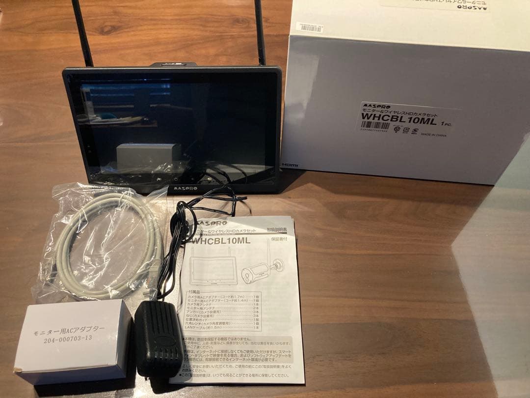 マスプロ電工　WHCBL10MLモニターのみ