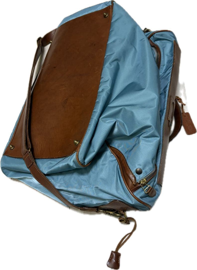 Felisi 水色 旅行用バッグ　ゴルフ　2way ビジネス　出張　イタリア