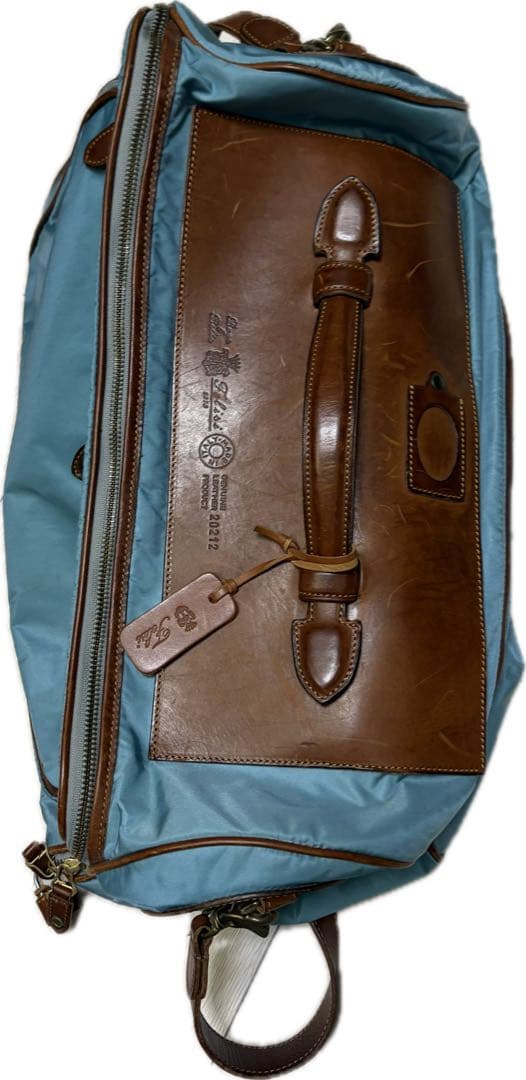 Felisi 水色 旅行用バッグ　ゴルフ　2way ビジネス　出張　イタリア