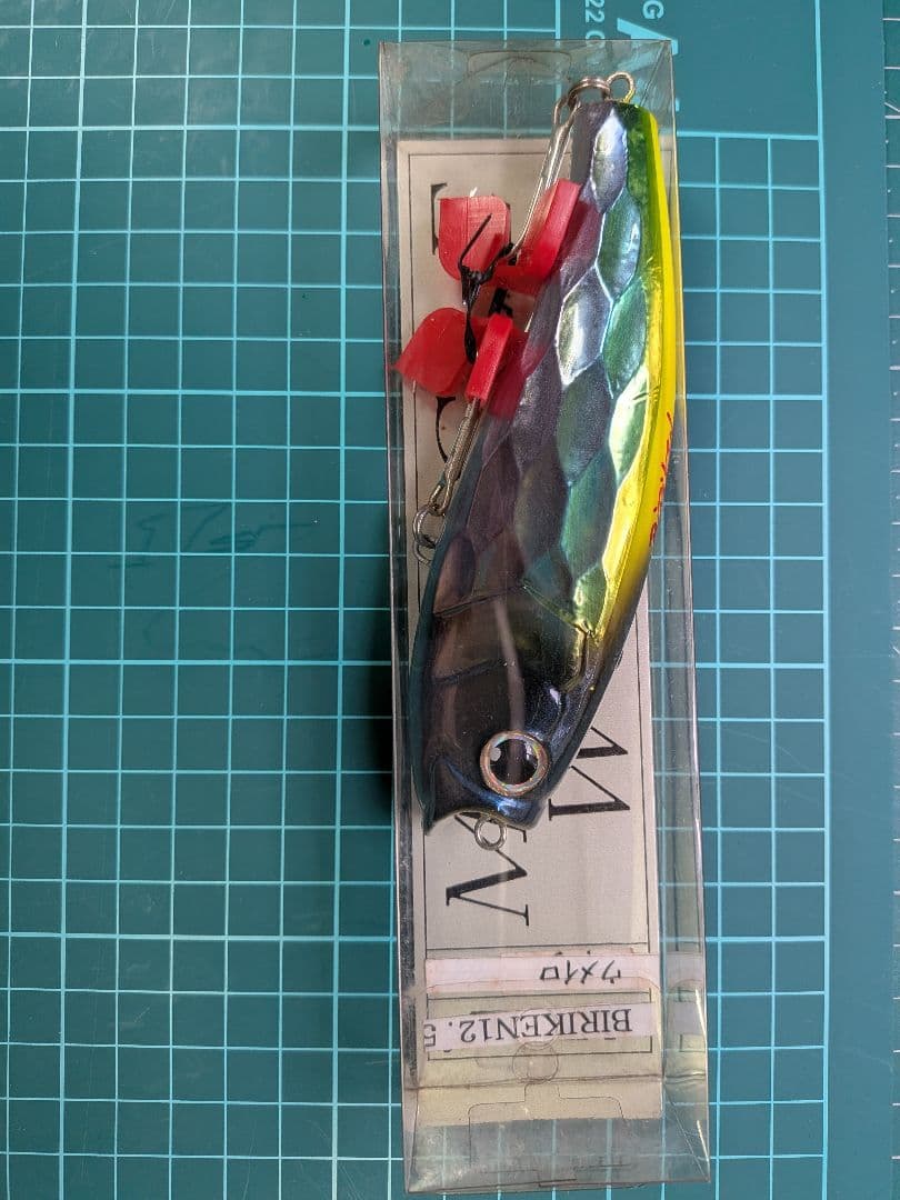 希少美品ミラクルワークスビリケンハンドメイドウッドルアー　 ウメイロ12.5cm