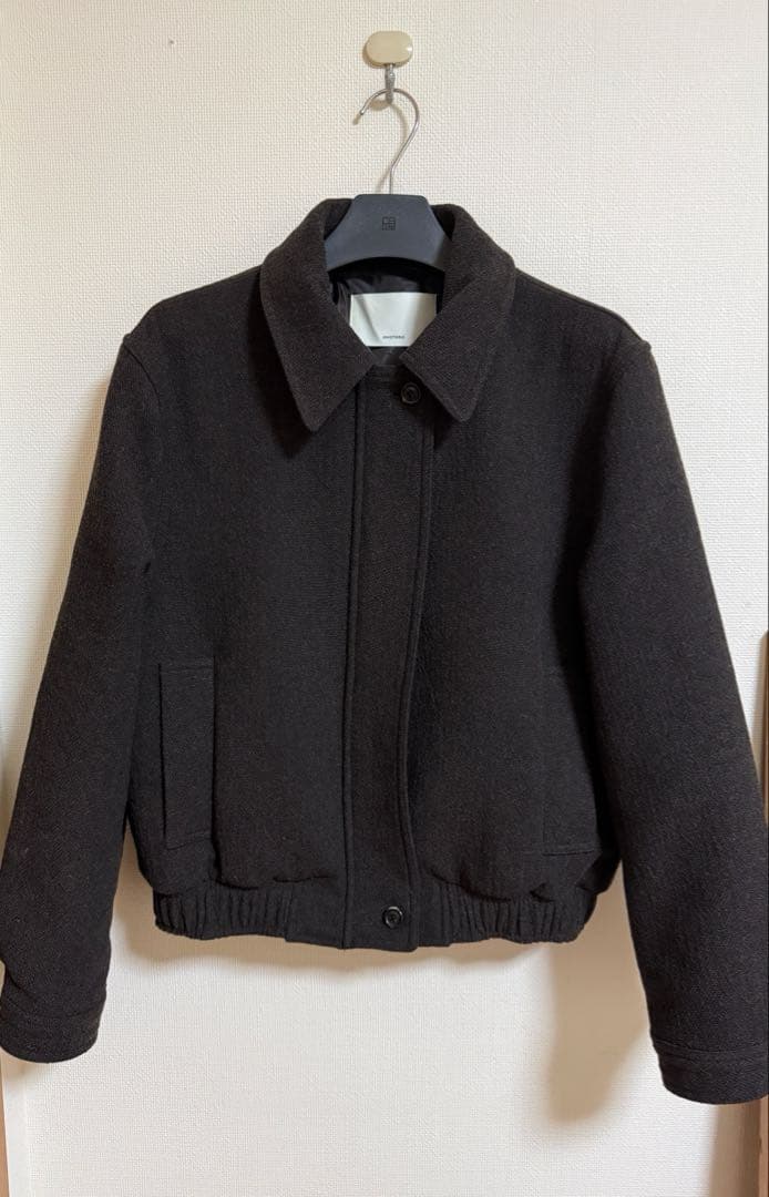 ジャケット・アウター OHOTRO Mannish Wool Blouson Brown S