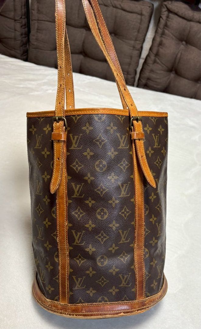 ルイヴィトン　バケットGM バケツ型　トートバッグ　モノグラム