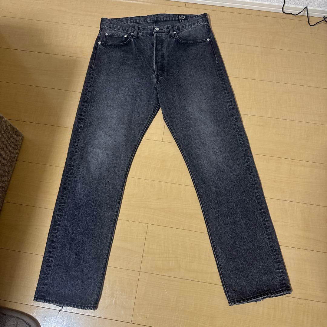 たかし　ブラックデニム　オアスロウ　orSlow 古着
