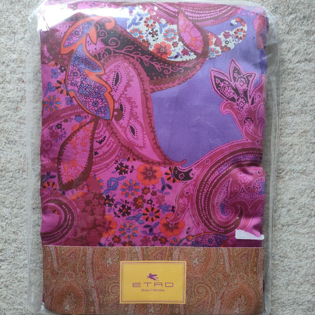 ETRO ペイズリー柄 掛け布団カバー ダブルサイズ150×210綿100%