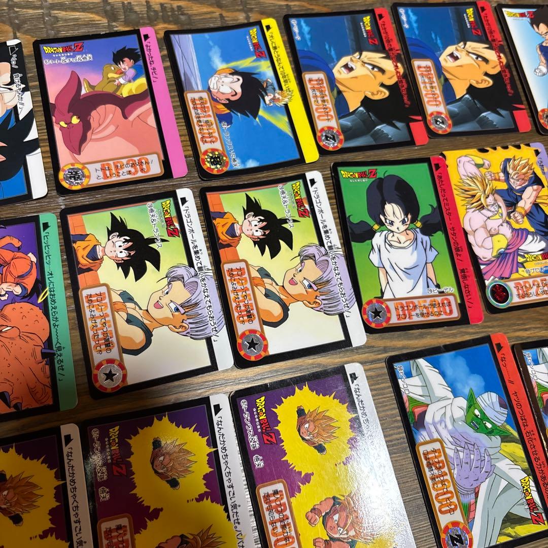 レアキラカード Vintage 1994 ドラゴンボールZ カードダス 47枚