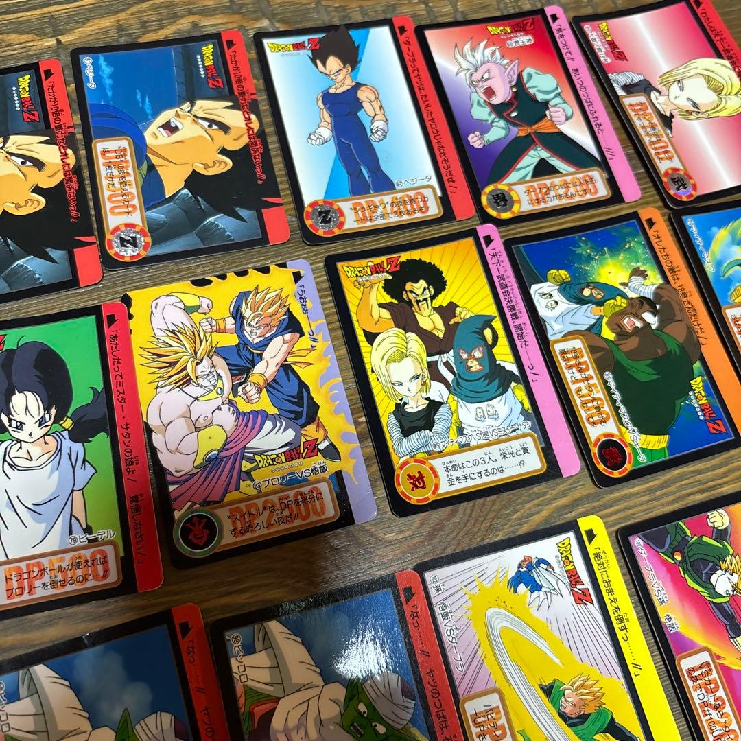 レアキラカード Vintage 1994 ドラゴンボールZ カードダス 47枚