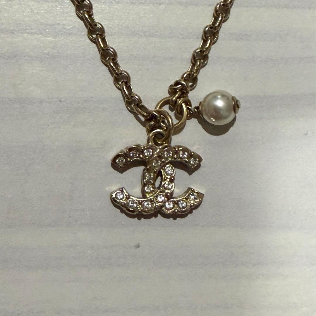 【美品】CHANEL ネックレス ココマーク C21K 正規品