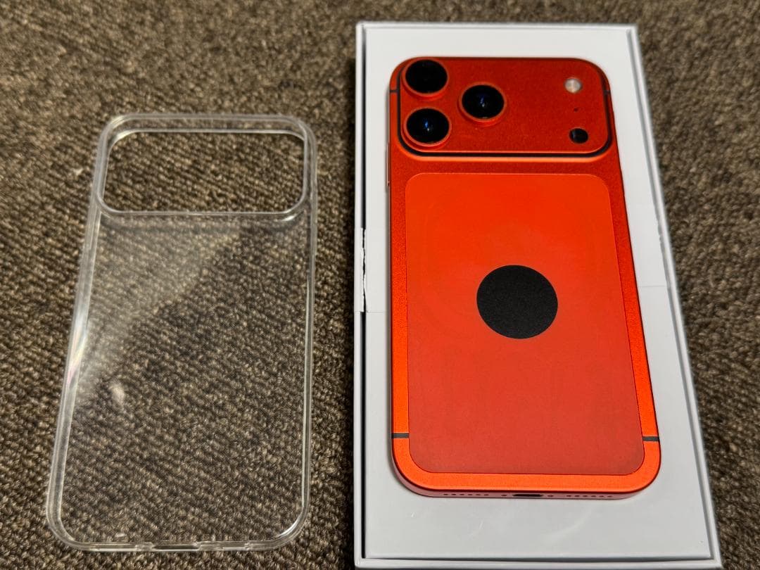 【週末特価】iPhone XR （17 Pro風カスタム） 128GB